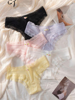 Multicolor Lace Boyshort Panties - 4