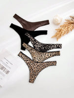Classic Leopard Thong Set - 3