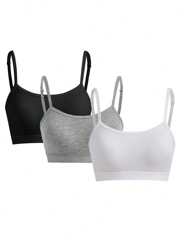 Lightweight Ribbed Bralette Set