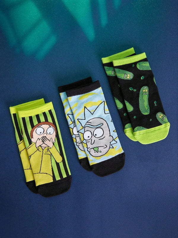 Rick and Morty Crew Socks