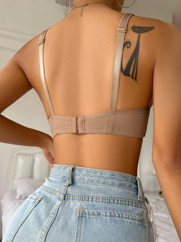 Bow Detail Underwire Lingerie Bra