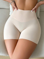 High-Waist Sculpting Shapewear Shorts - 4