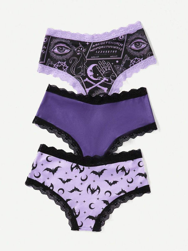 Women's Lace Triangle Panties