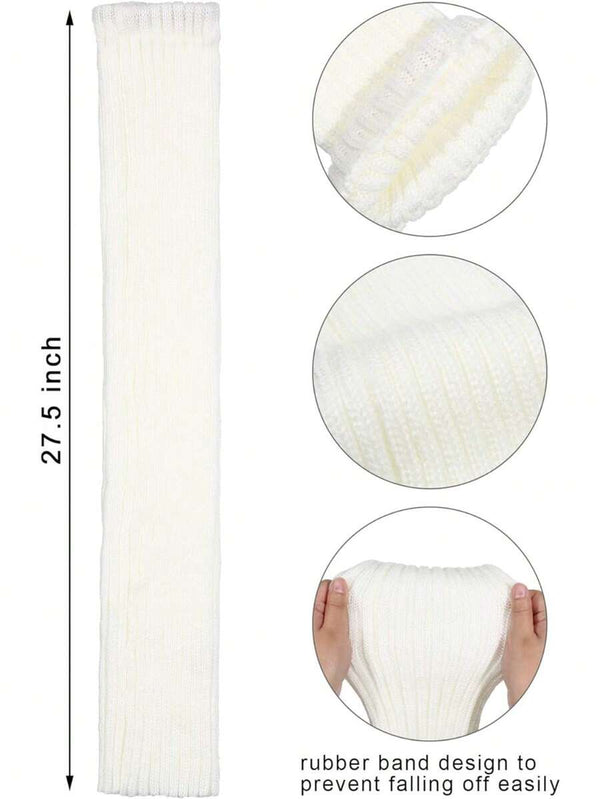 Over-Knee Knit Leg Warmers