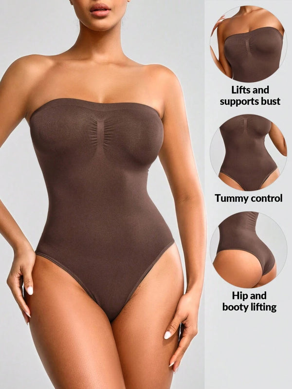 Minimalist Bandeau Bodysuit