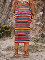 Casual Beach Asymmetrical Skirt - 2