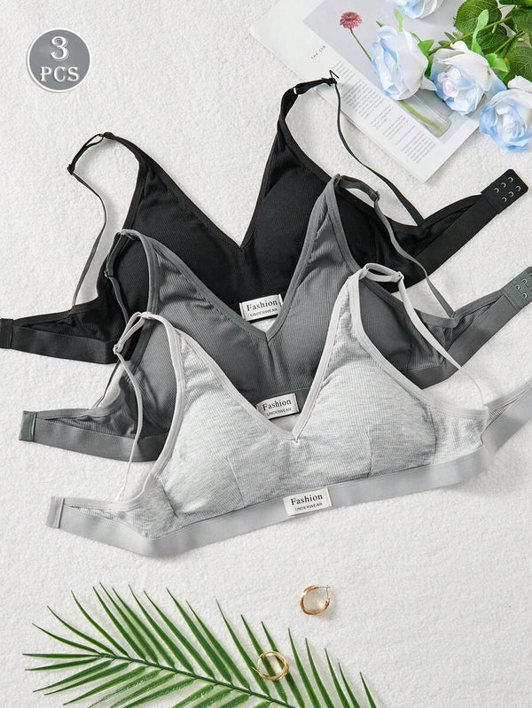 Wireless Soft Cup Bra Set