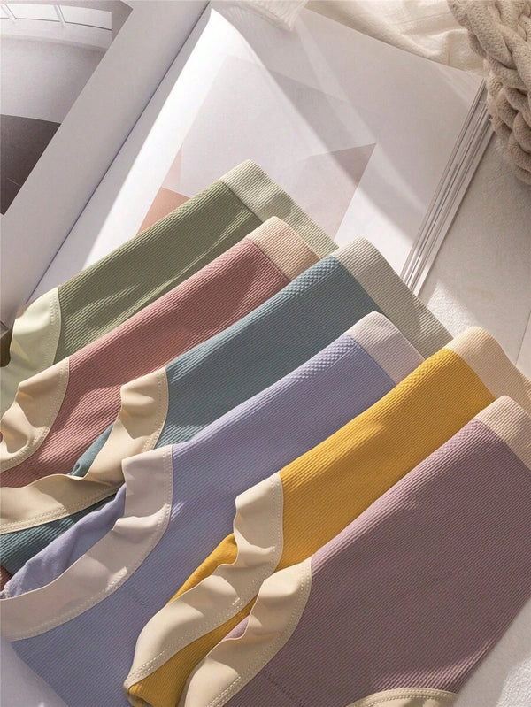 High-Waist Seamless Hipster Panties