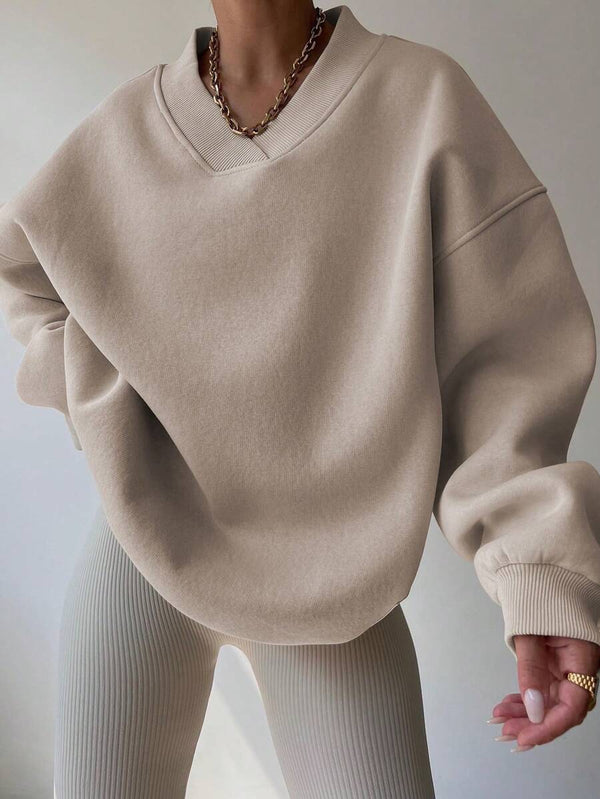 V-Neck Pullover Top