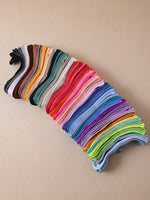 Colorful Mid-Calf Socks Set - 2