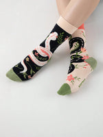 Fairycore Printed Mid-Calf Socks - 1