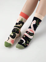 Fairycore Printed Mid-Calf Socks - 3