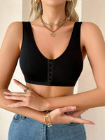 Comfortable Front-Closure Seamless Bra - 5