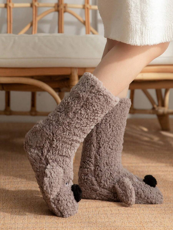 Fuzzy Warm Anti-Slip Socks