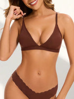 Adjustable Triangle Cup Bikini Top - 3