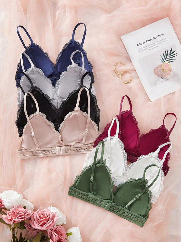 Luxury Lace Scallop Bra