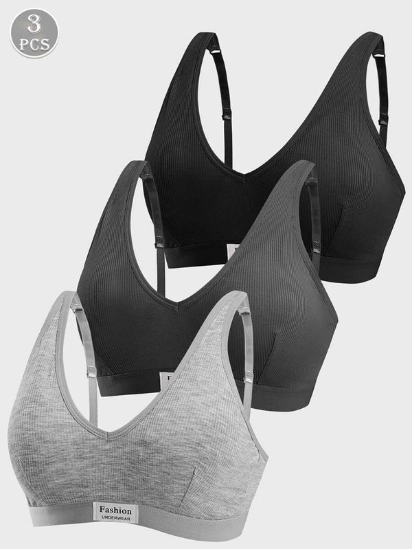 Wireless Soft Cup Bra Set