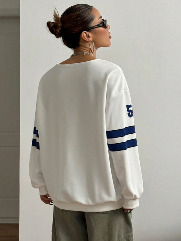 Numeric Sporty Sweatshirt
