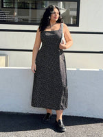 Plus Size Black Floral Cami Dress - 3