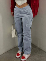 Cargo Pants with Flap Pockets - 2