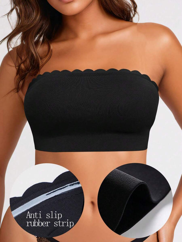 Elastic Strapless Comfort Bra