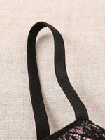 Lace Underwire Push-Up Bra - 4