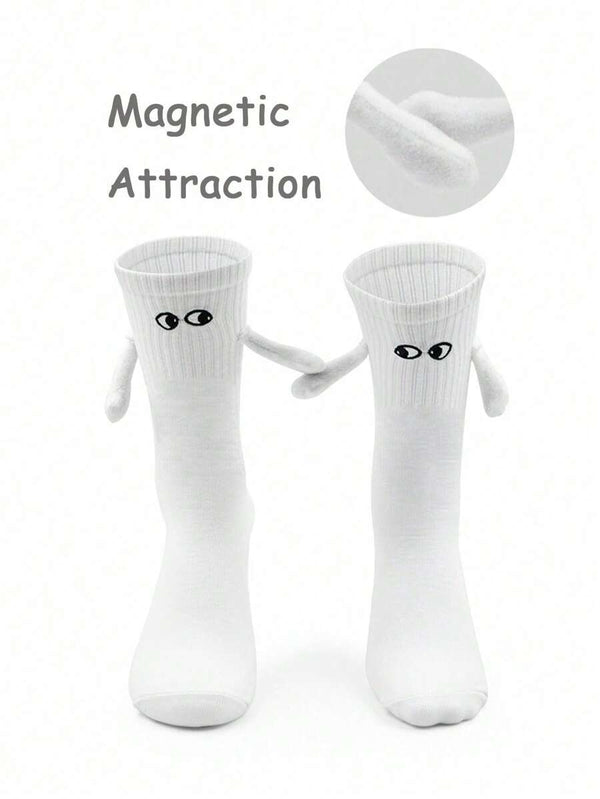 Magnetic Hand-Holding Couple Socks