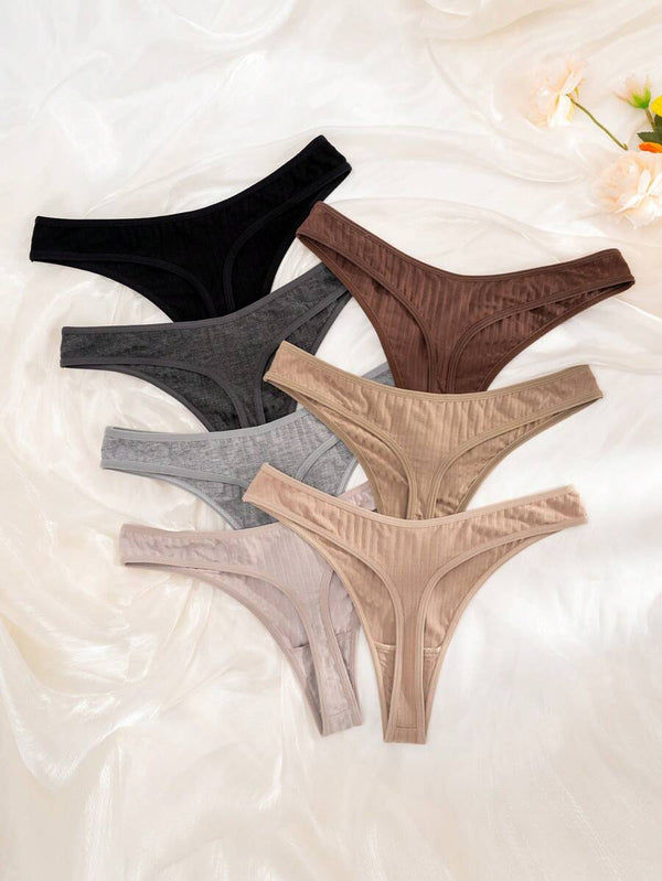 Comfortable V-String Thong Set