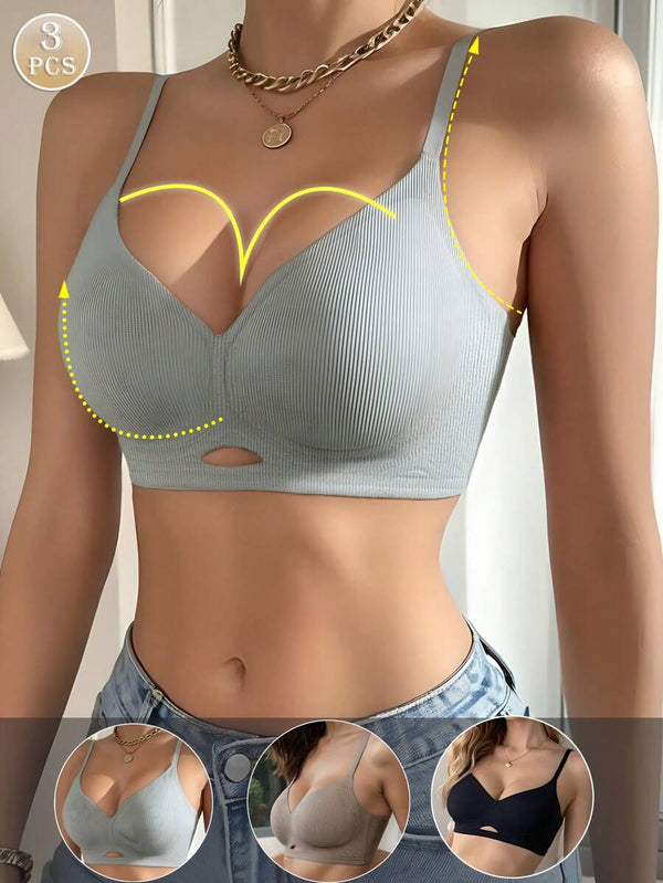 Casual Push-Up Bra Set