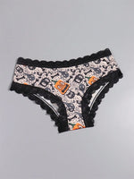 Gothic Halloween Panty Set - 4