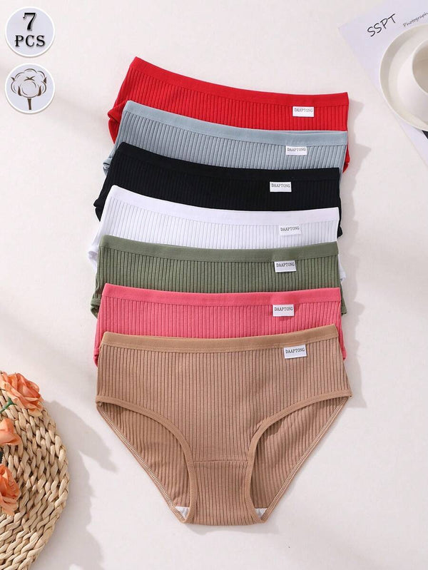 Cotton Ribbed Panties