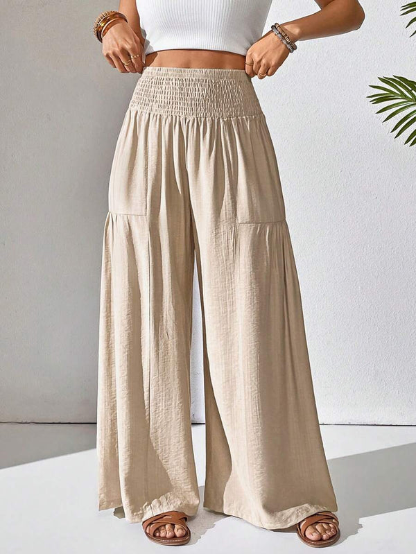 Casual Loose Wide-Leg Pants