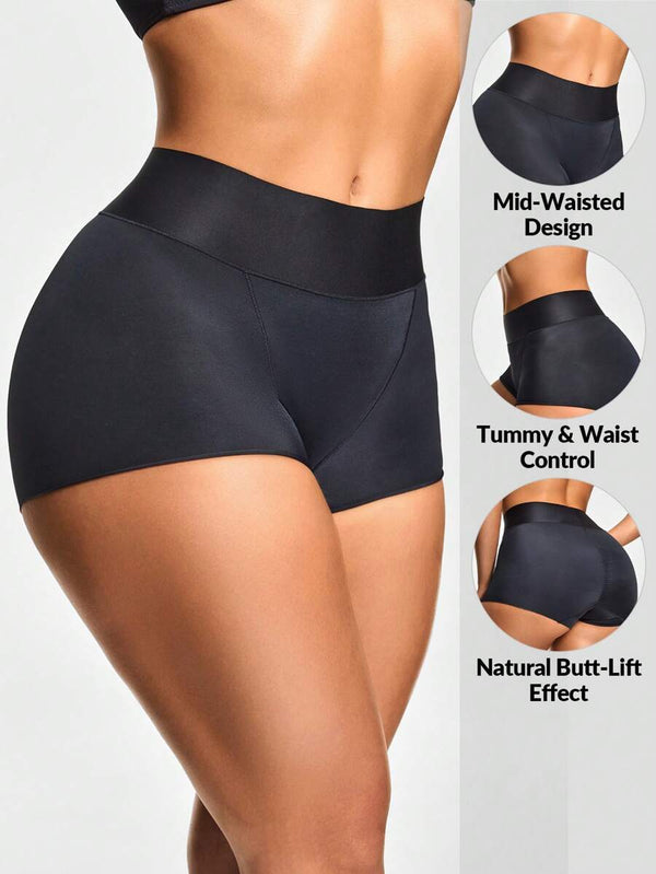 High-Waisted Mid Thigh Shapewear