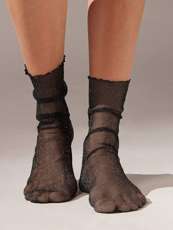 Sheer Mesh Socks