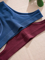 Seamless Ultra-Low Rise Knitted Panties - 4