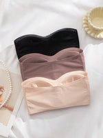 Padded Wireless Bra Set - 4