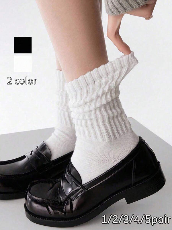 Minimalist Ribbed Ankle Socks