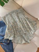 Plus Size Asymmetrical Strapless Tank - 2