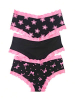 Bow & Star Knit Panty Set - 2