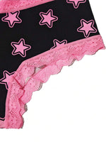 Bow & Star Knit Panty Set - 4