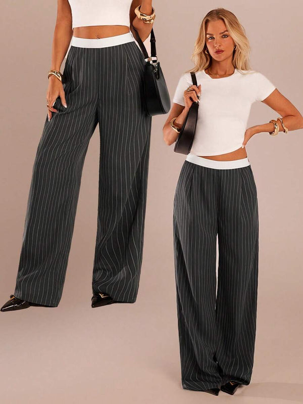 Elegant Wide Leg Pants