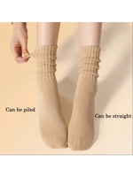 Autumn-Winter Mid-Calf Crew Socks - 3