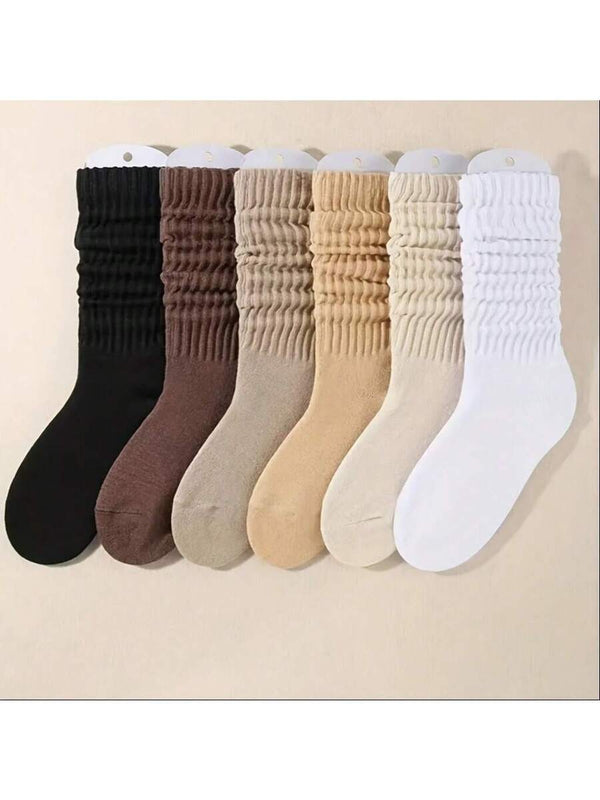 Autumn-Winter Mid-Calf Crew Socks