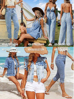 Drawstring Side Skinny Jeans - 3