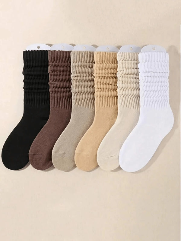 Autumn-Winter Mid-Calf Crew Socks