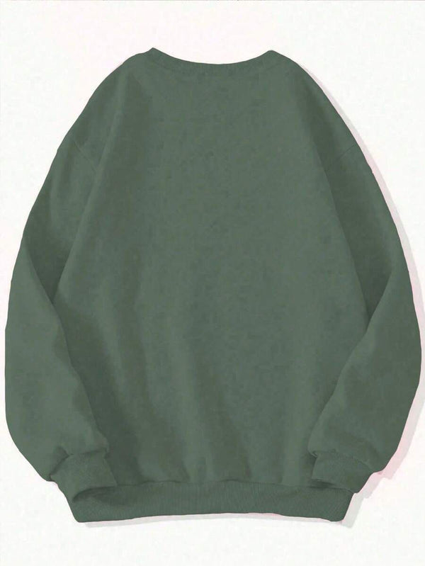 Embroidered Mushroom Sweatshirt