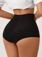 Black High-Stretch Shapewear Shorts - 2