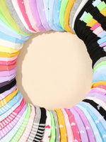 Multi-Color Low-Cut Ankle Socks Set - 4
