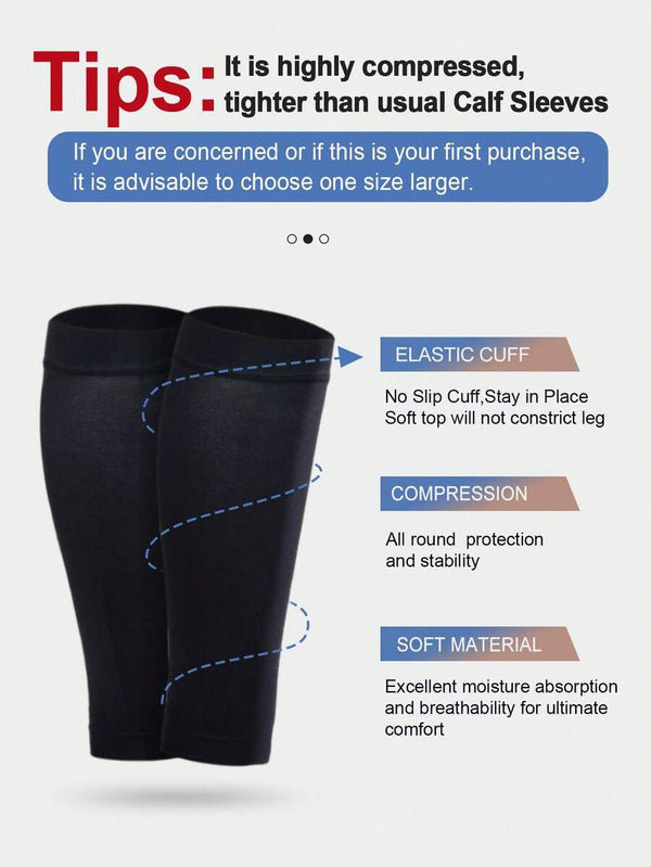 Unisex Calf Compression Sleeves