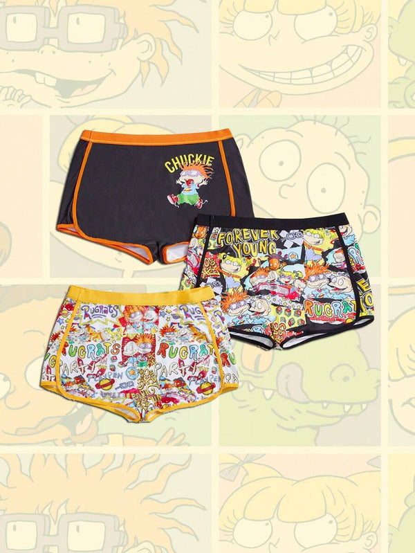 Cartoon Boxer Briefs Set